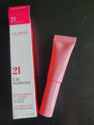 Clarins Lip Perfector 21 Soft Pink Glow Lipgloss  All-in-One-Cremegloss 5 ml - Bild 1 von 3
