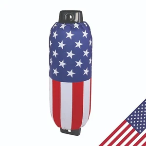 Boat Fender Covers | USA Flag Design G4 / (6" x 18") - Bild 1 von 6