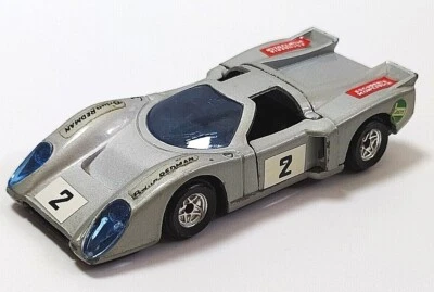 POLITOYS VINTAGE USATO 1:43  AUTO DIE CAST CHEVRON GT B 16 #2 ARGENTO    ART M21 - Immagine 1 di 4