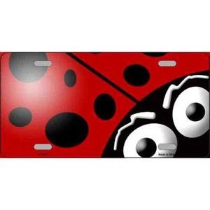 Etiqueta de placa de metal novedad Lady Bug LP-8411 - Imagen 1 de 1