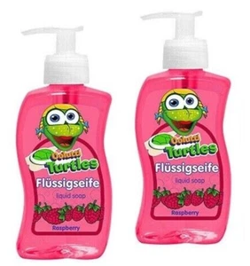 2x Colutti Turtles Kinder Flüssig Seife Raspberry Himbeere 2x 300ml - Bild 1 von 1