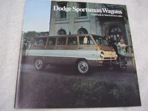 1968 DODGE SPORTSMAN VAN A100 BROCHURE ORIGINAL FREE POSTAGE - Picture 1 of 5