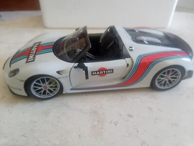 MINICHAMPS 1/18 - PORSCHE - 918 SPIDER #1 MARTINI 2013 edizione limitata  - Immagine 1 di 4