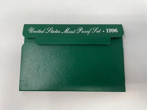 1996 United States Mint Proof Set - 5 Coin Set Cover