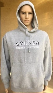 Vintage Speedo Authentic Fitness Hoodie Sweatshirt Gear Speedo Size Large - Picture 1 of 10