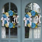 Romantic Artifical Flower Wreath with Bow Knot for Wedding Celebrations
