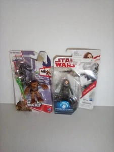 Playskool Galactic Heroes Star Wars Chewbacca + Jyn Erso Force Link Figure - Picture 1 of 4