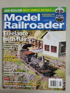 Model Railroader Magazine June 2021 modeling a switch heater/stone canyon rr - Picture 1 of 3