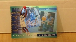 1993-94 Upper Deck Triple Double 3-D Standouts Larry Johnson #TD7 Charlotte - Picture 1 of 7