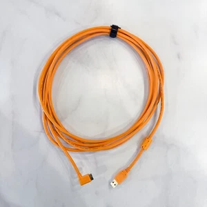 Tether Tools USB 3.0 Male (A) to USB 3.0 Micro-B Right Angle Cable (15') - Picture 1 of 6