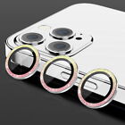 Glitter Camera Lens Protect Tempered Glass For iPhone 15 Pro Max 14 13 Pro 11 12