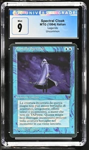 1994 MTG Legends (Italian) - SPECTRAL CLOAK - Graded CGC 9 Mint - POP 1 - Picture 1 of 1