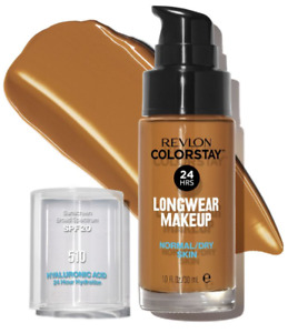 Revlon ColorStay Makeup for Normal/Dry Skin with SPF 20, 510 Pecan, 1 fl oz