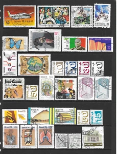 BRAZIL VARIOUS USED ISSUES 1969 to 1984 - Picture 1 of 4