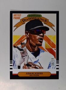 2019 Donruss Baseball Artist Proof Diamond Kings #5 Adam Jones /10