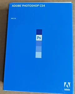 Adobe Photoshop CS4 Mac Full Version with Serial Creative Suite Training Intact - Picture 1 of 6