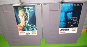 NES Total Recall + Terminator 2 - Picture 1 of 2