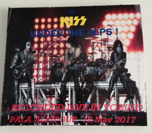 KISS LIVE IN TORINO 2017  - DOUBLE CD + DOUBLE MINI POSTER - NEW !! LOOK !!!