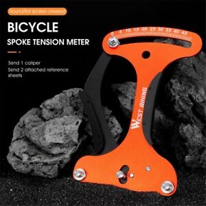 Bike Spoke Tension Meter Spokes Tensiometer Bicycle Wheel Checker Repair Tool