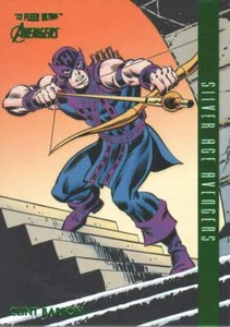2022 Fleer Ultra Avengers Trading Card Green Foil #104 Clint Barton - Picture 1 of 2