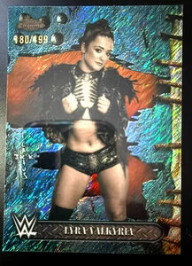 2025 Topps Chrome WWE x Cactus Jack Lyra Valkyria Blue Shimmer /199 - Foto 1 di 2