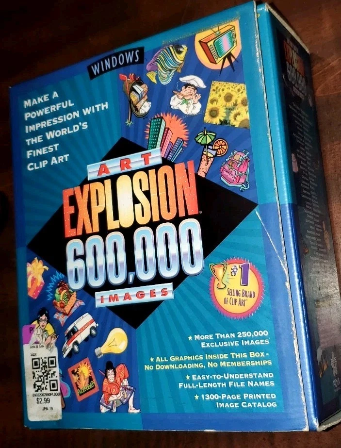 Nova Development Art Explosion 600,000 Images 29 CD-Roms & 1300 Page Book 2004  - Image 1 of 4