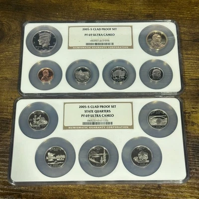 2003-S Clad United States 10 Coin Proof Set NGC PF69 Ultra Cameo ***RARE SET*** - Image 1 of 2