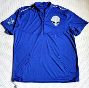 Camisa de calentamiento LAS VEGAS 51s MiLB SGA Cuarto Cremallera Alien Head Windbreaker para hombre XL - Imagen 1 de 6