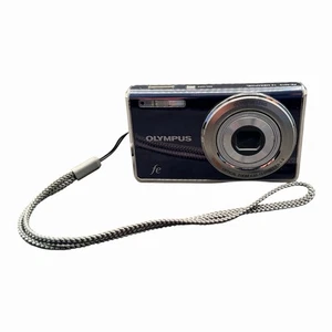 Cámara digital Olympus FE-4010 12 MP con batería tarjeta xD de 2 GB sin probar - Imagen 1 de 3