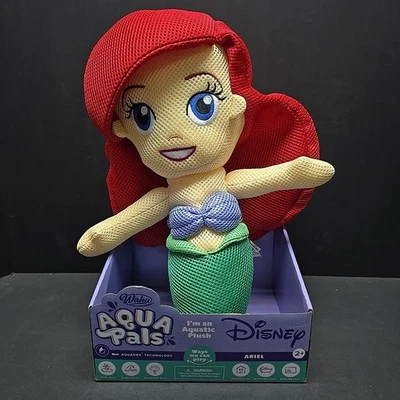 Wahu Aqua Pals Disney Ariel Mermaid Plush 14" Bath Pool Toy UV Fade Resistant - Image 1 of 4