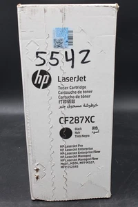 Genuine HP CF287XC BLACK High-yield Toner Cartridge - Sealed Damage box - Picture 1 of 5