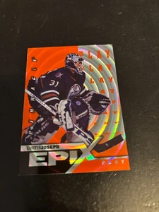 1997 PInnacle Epix Play Orange Curtis Joseph Edmonton Oilers - Picture 1 of 1