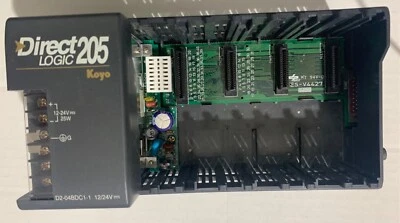 Automation Direct D2-04BDC1-1 Direct Logic 205 12-24v-dc Chassis Module  - Image 1 of 4