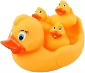 Rubber Duck Bath Toy Set Swimming Toys for Baby Toddler Bath, Pool Large & Small - Picture 1 of 4