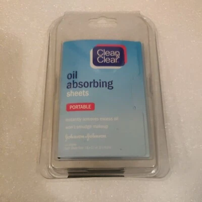 Oil Absorbing Sheets - 50 Sheet Per Pack - Image 1 of 2