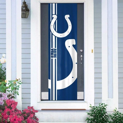 Indianapolis Colts NFL Licensed Door Banner Flag Indoor Outdoor Free Shipping Cover