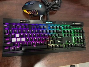 Corsair K70 RGB MK.2 RAPIDFIRE (CH9109018NA) Wired Gaming Keyboard - Picture 1 of 8