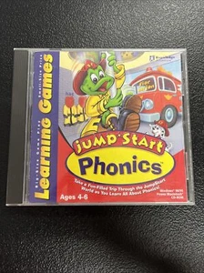 Jump Start Phonics CD-ROM Ages 4-6 PC/Mac 1999 Educational Games Homeschool Kids - Picture 1 of 1