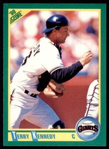 1990 Score Terry Kennedy Baseball Cards #7