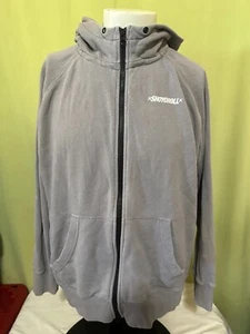 Shoyoroll Jiu Jitsu Men's Gray Full Zip Hoodie Sweater Jacket Size Large - Imagen 1 de 8