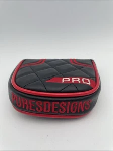 Puresdesigns Pro Mallet Putter HeadCover Golf Putter Cover - Picture 1 of 5