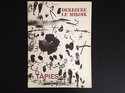 Derriere le Miroir 175, Antoni Tapies, lithographs, Maeght 1968 vintage INV2088 - Image 1 of 4