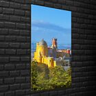 Wall Art Print on Glass 70x140 Pena Palace in Sintra  Portugal Tower Building
