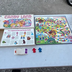 Vintage 1984 Candy Land Board Game 1980s Milton Bradley Kids - Missing 2 Tokens - Picture 1 of 11