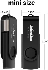 USB 2.0 Memory Stick External Memory Flash Drive 64gb Pc Storage - Picture 1 of 5