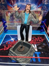 Jake "The Snake" Roberts The Snake Pit w/ Damien LJN 8" Figure WWF (CUSTOM)