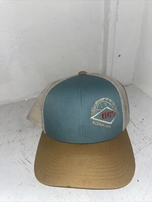 Chapéu RSC Fun Snapback Masculino Azul Bege Parque de Diversões La County Fair - Imagem 1 de 4