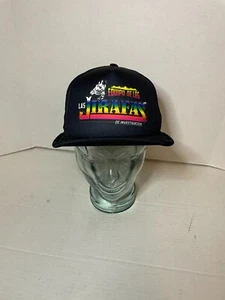 Las Jirafas Hat Equipo De LRG Used Snapback Cap Black - Picture 1 of 5