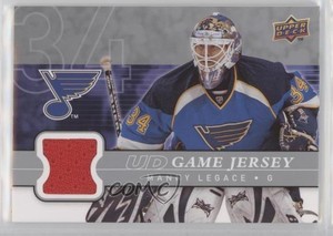 2008-09 Upper Deck UD Game Jersey Series 1 Manny Legace #GJ-LE