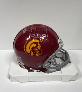 Ron Yary Signed USC Trojans Mini Helmet 'HOF 01' PSA AM90361 - Picture 1 of 4